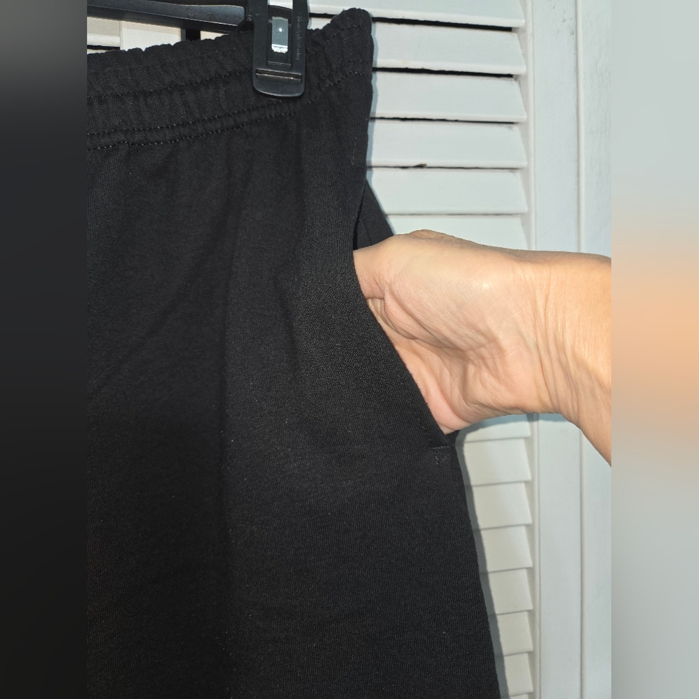 Athletic Works Men's L Black Sweatpants - Picture 3 of 11